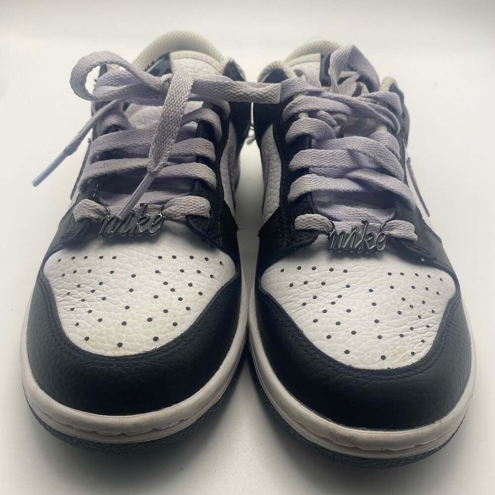 Nike Dunk Low FJ2253-901 Black White Purple Size 4.5